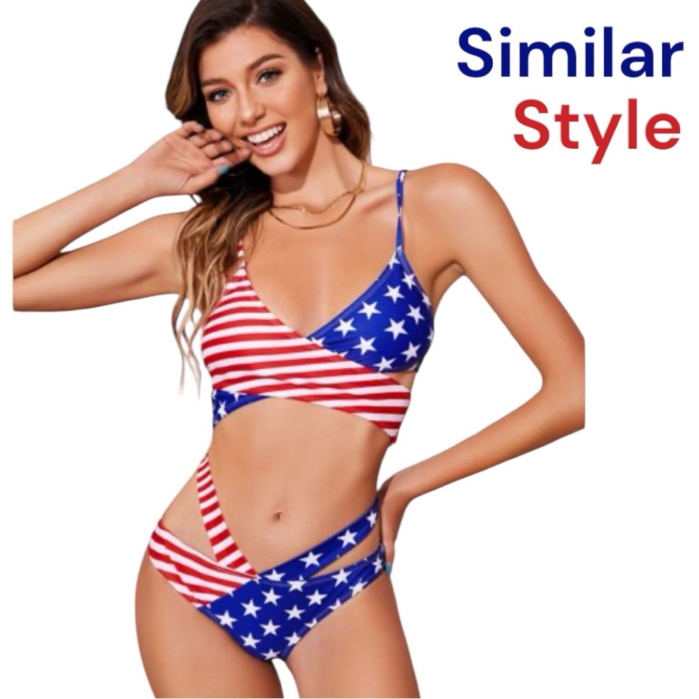 Women's Patriotic Swimwear
